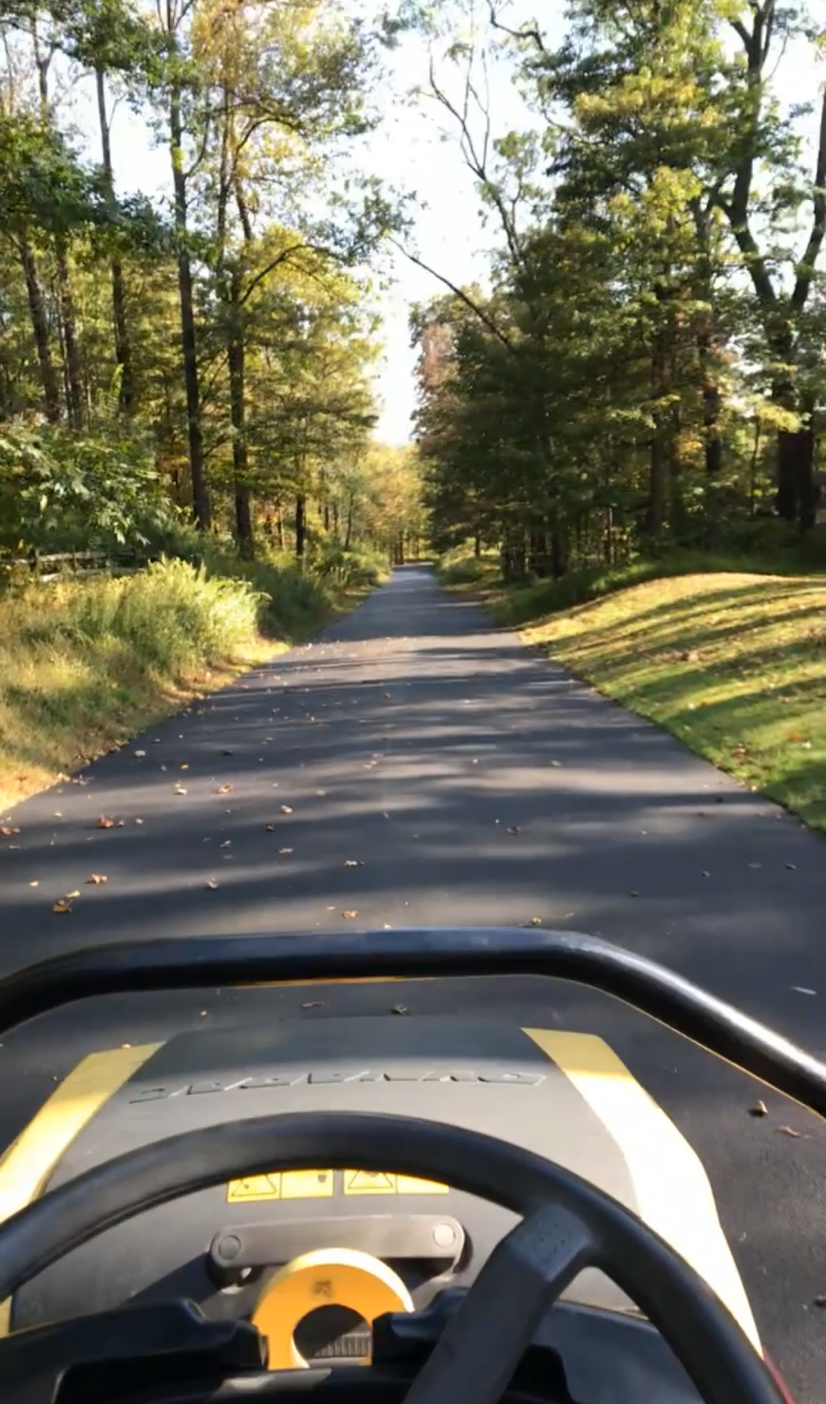 Urban street paving work