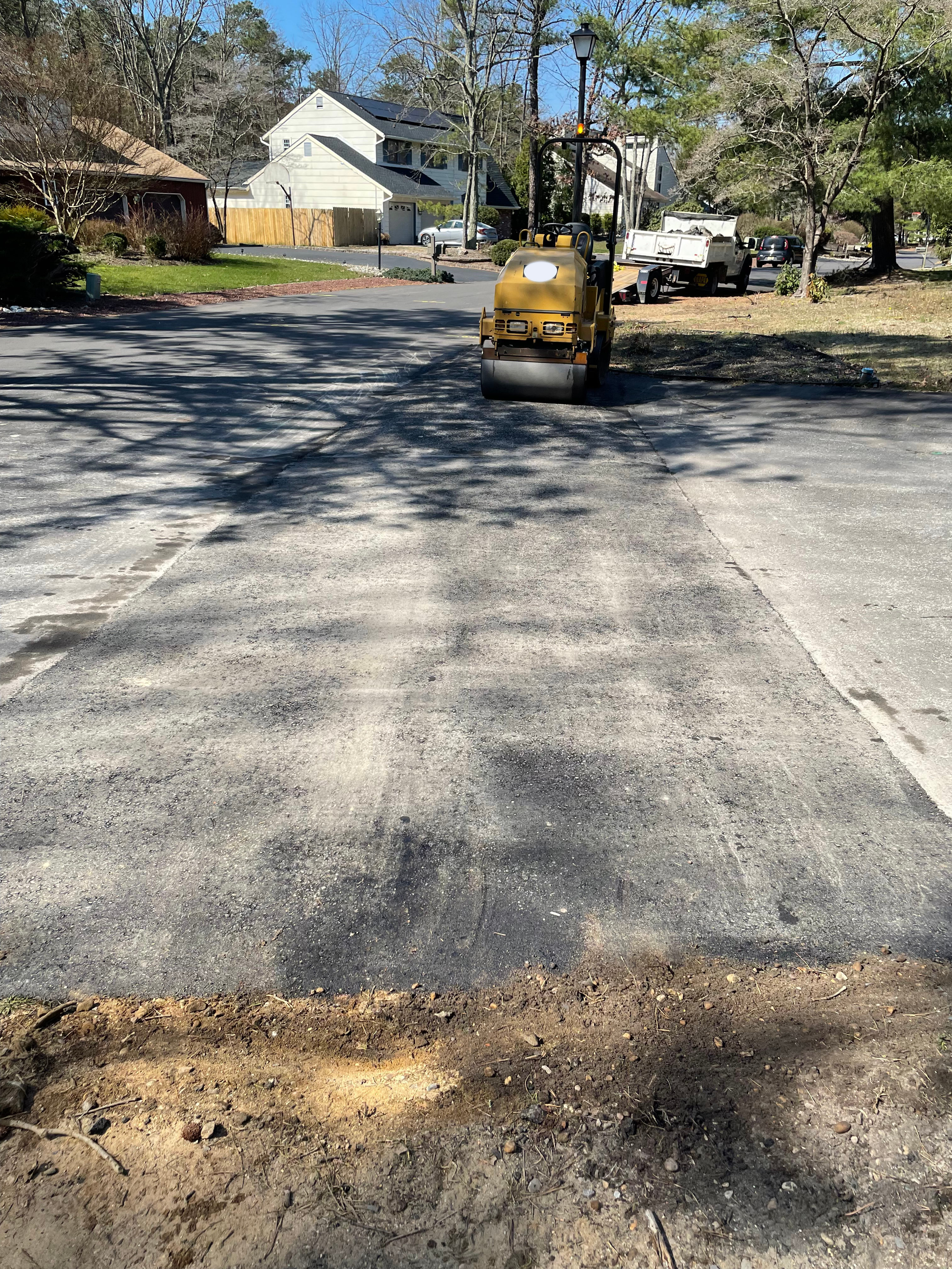 Commercial paving project